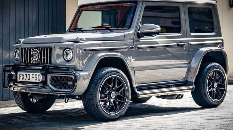 Videón a Suzuki Jimnyből lett Mercedes G-osztály