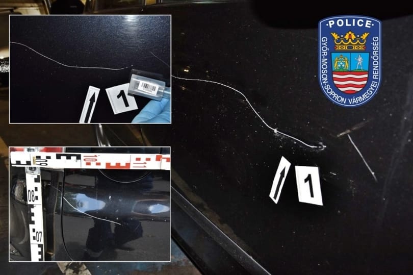 Összekarcolta a BMW-s az autót, amelyikkel elfoglalták a kinézett parkolóhelyét