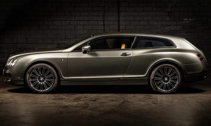 Igazi ritkaság egy ilyen látványos W12-es Bentley sportkombi