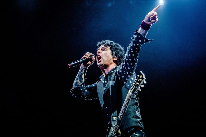A Green Day-koncert legszerencsésebb rajongója egy gitárt is hazavihetett