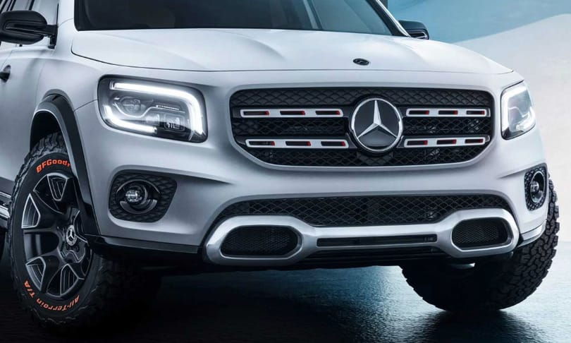 Itt egy teljesen új Mercedes divatterepjáró, a 7 üléses GLB