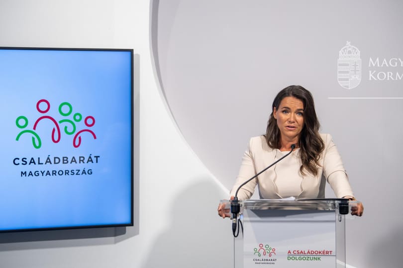 Novák Katalin: Korábban érkeznek a családtámogatási ellátások