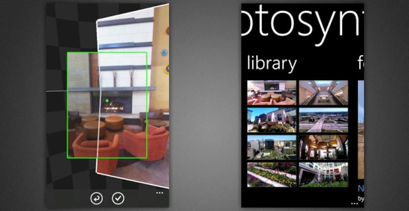 Windows Phone 7-re is megérkezett a Photosynth!