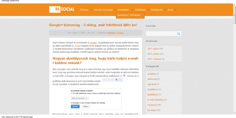 Biztonság a Google+-ban: amit mindenképpen érdemes beállítani