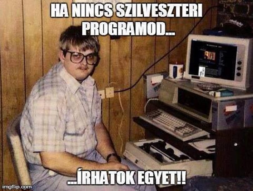 A nap képe: szilveszteri program