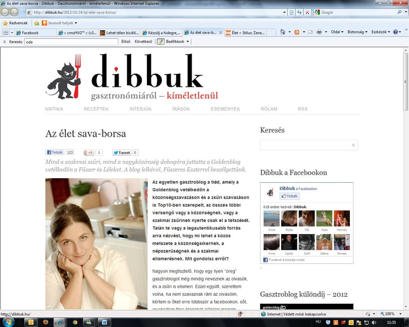 Mitől lesz jó egy gasztroblog?