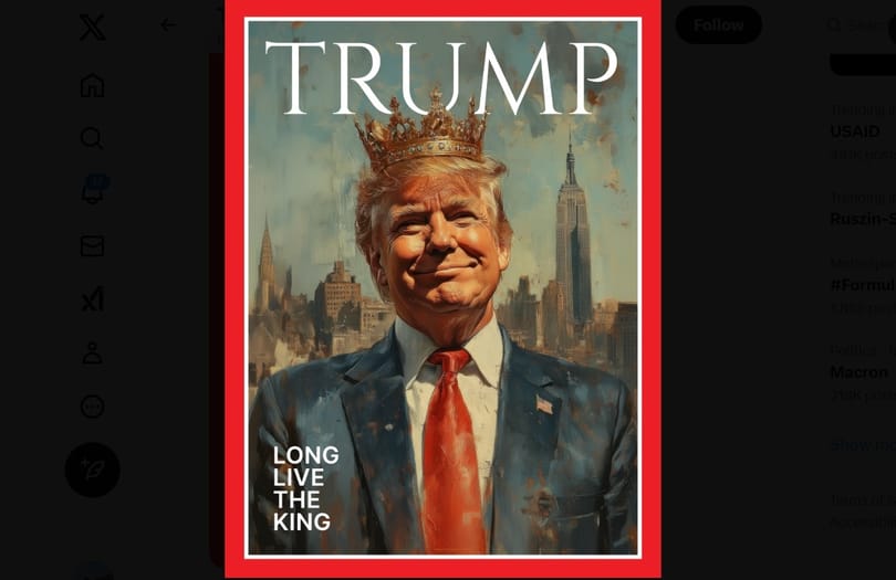 „Éljen soká a király” – írta magáról Trump, amikor a New York-i dugódíj eltörléséről posztolt