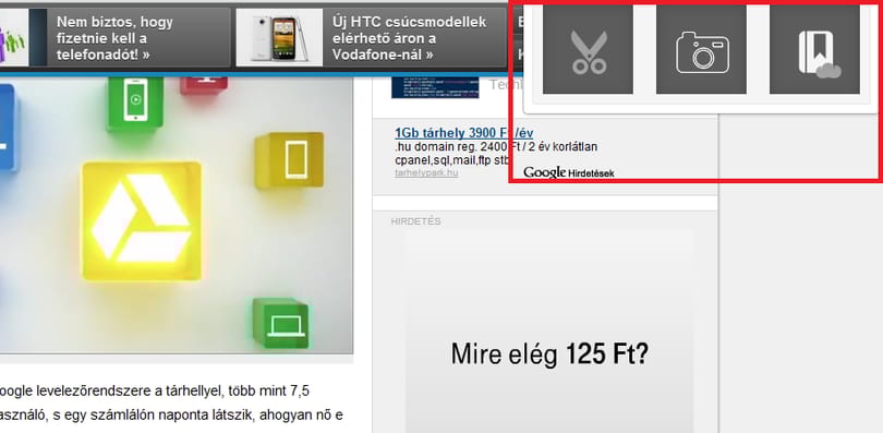 Így vághatja ki és másolhatja egyszerűen és elegánsan egy weboldal részleteit
