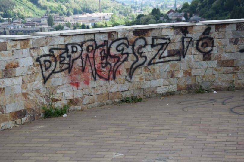 Vandál depresszió Salgótarjánban