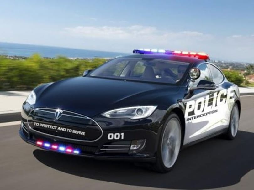 Tesla Model S, mint rendőrautó?