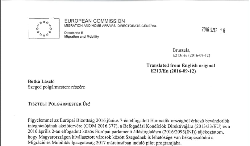 Vizsgálatot indított az EU a magyar önkormányzatoknak küldött kamulevél miatt