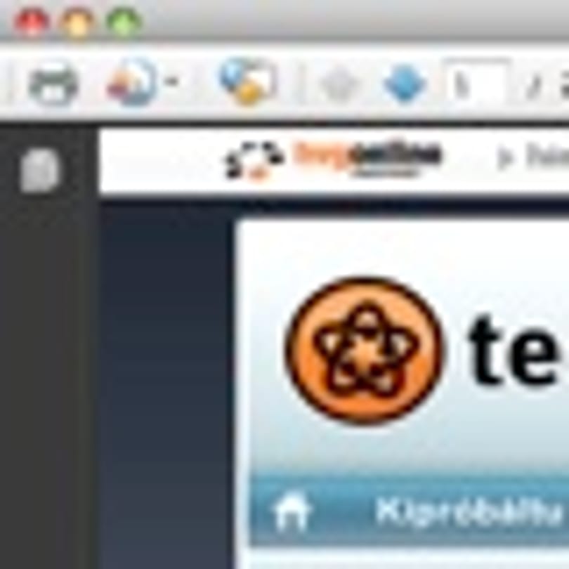 Konvertáljon weboldalakat PDF-be!
