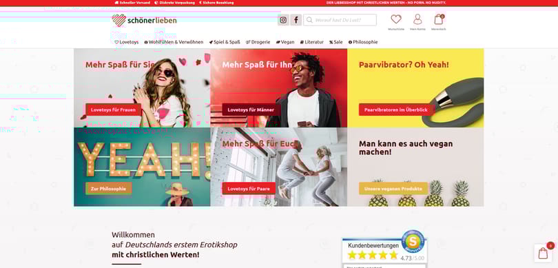 A keresztény szexshop a keresztény értékek védelmében nem tesz pornót a kirakatba