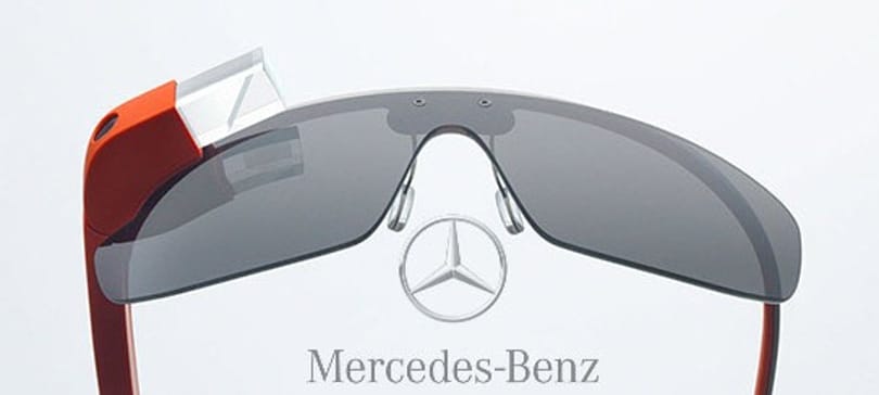 Hasznos lesz a Google-szemüveg a Mercedesekben