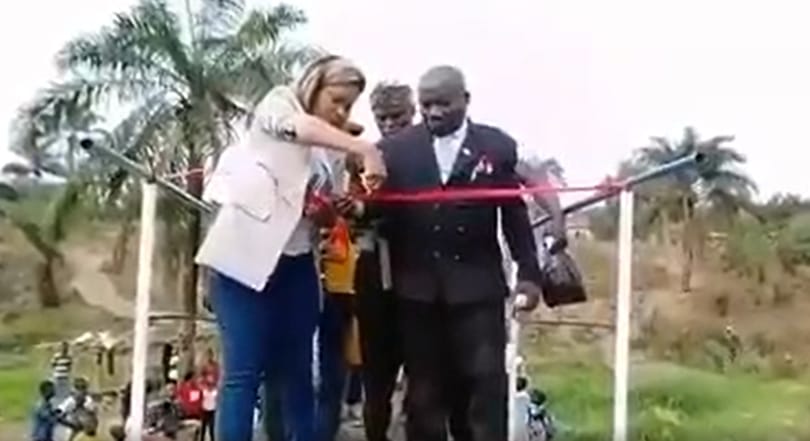 A felavatása pillanatában dőlt össze egy híd Kongóban – videó