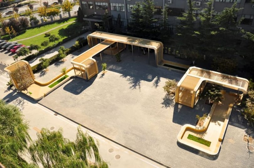 Hullámvasút parkdizájn Pekingből