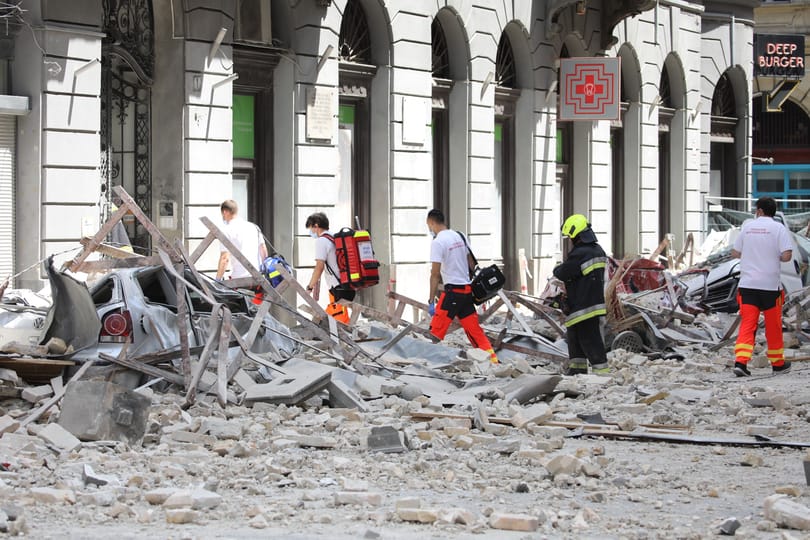28 éve a Jókai utcai balesettől 350 méterre történt a főváros egyik legsúlyosabb házomlása