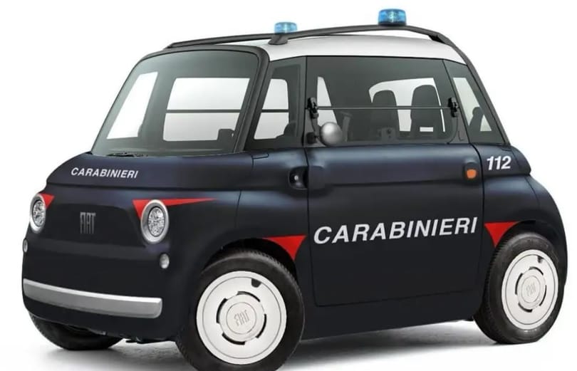 Egyenruhát kap a kis Fiat Topolino, csendőrautó lesz