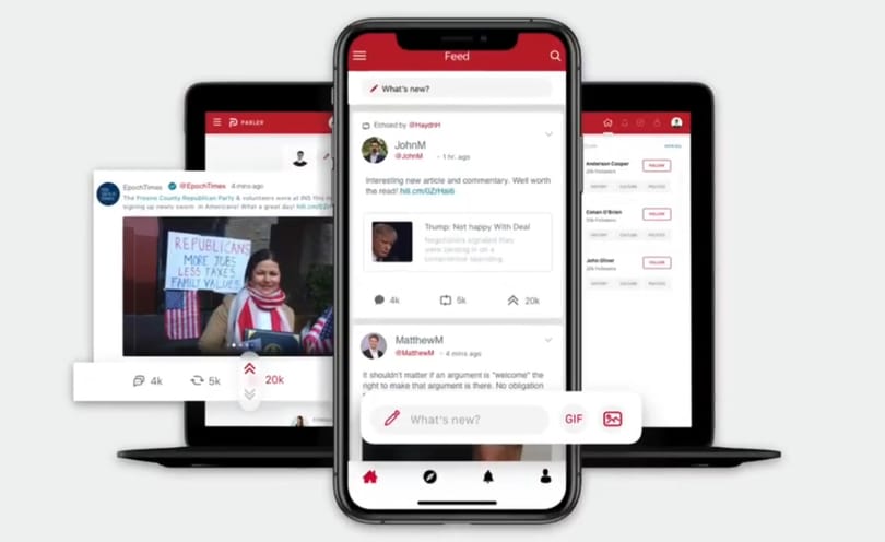 Az Apple és a Google is törölte a Parlert, a trumpisták és a járványszkeptikusok kedvenc appját
