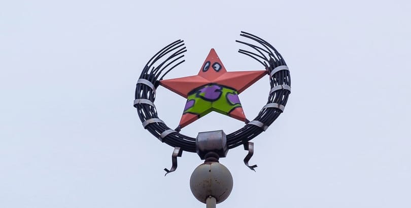 SpongyaBob barátja, Patrik lett egy voronyezsi csillag