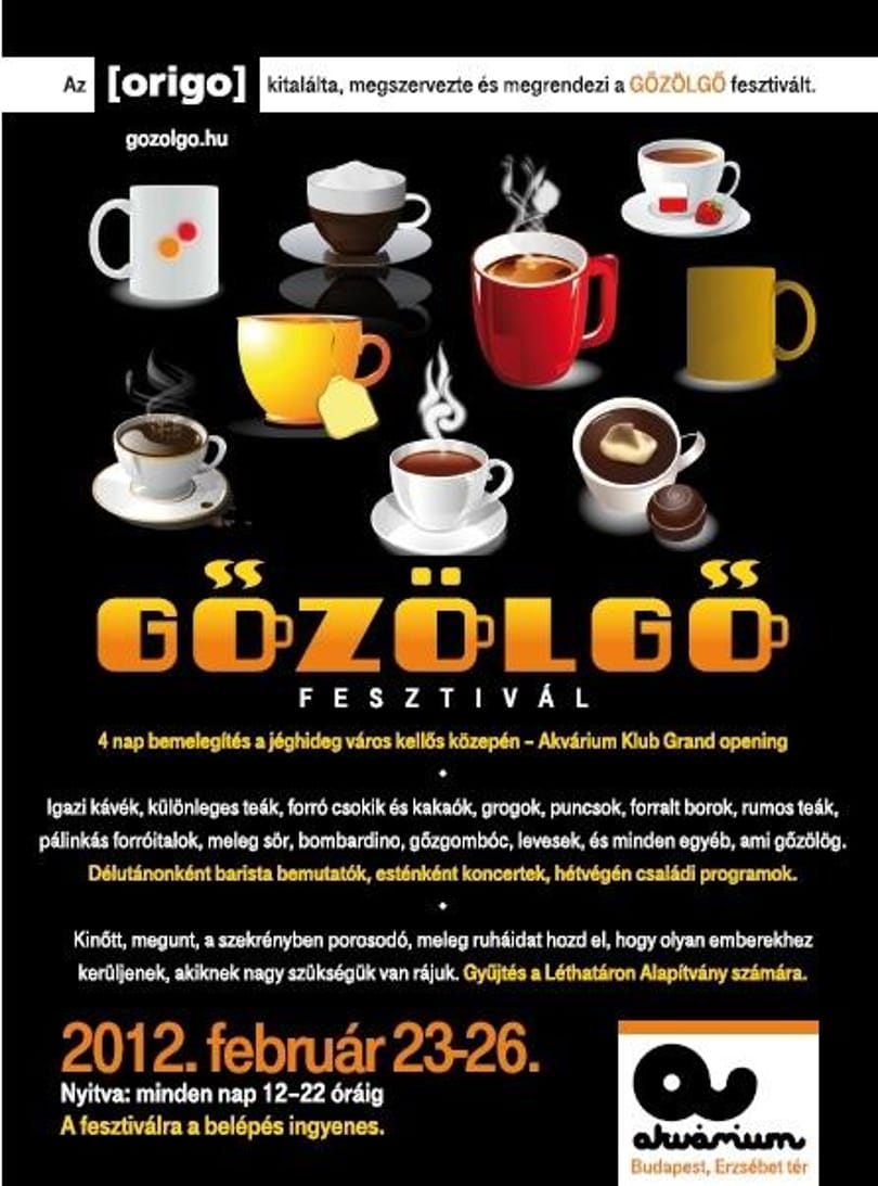 Az Erzsébet téren lesz az első téli fesztivál, a Gőzölgő