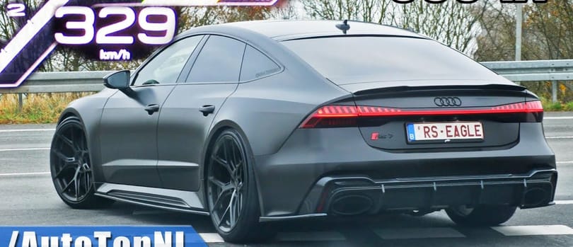 Kilenc másodperc alatt 200 km/h-n: 950 lóerős ez a megpiszkált Audi RS7