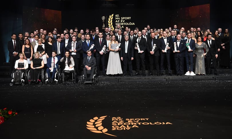 A „Piros volt a paradicsom” című nóta szólt az Év Sportolója ünnepélyes díjátadóján
