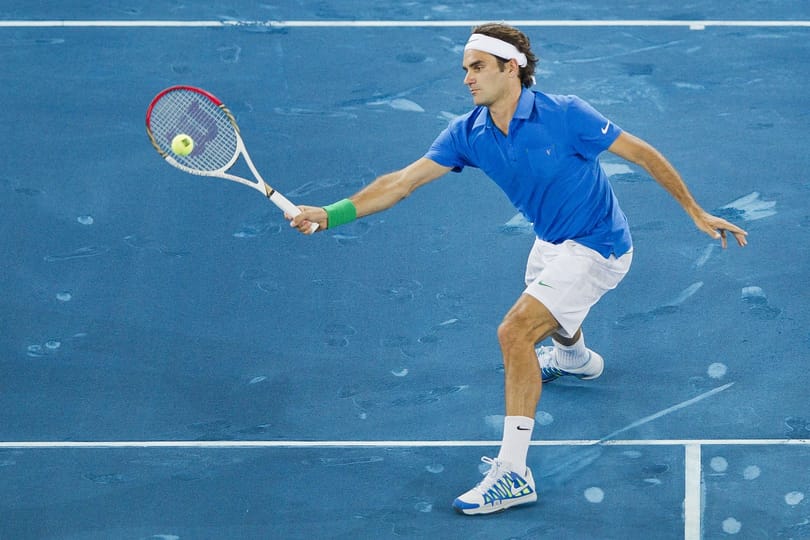 Federer megszenvedett a nyolcaddöntőért Madridban