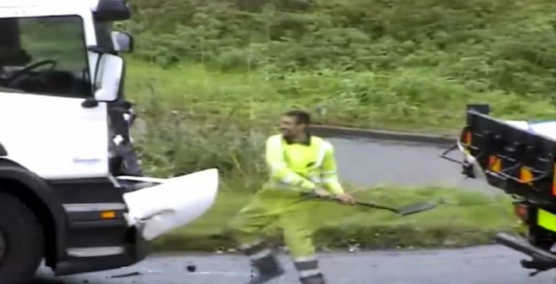 Ilyen közúti őrjöngésre ritkán van példa – videó