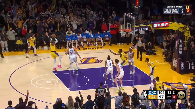 LeBron James lett minden idők legtöbb pontot dobó játékosa az NBA-ben – videó