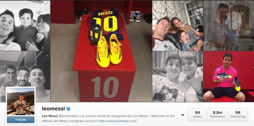 Messi pletykalavinát indított el az Instagramon