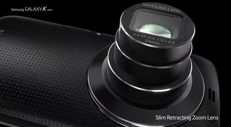 Galaxy K Zoom: ez most telefon vagy fényképezőgép?