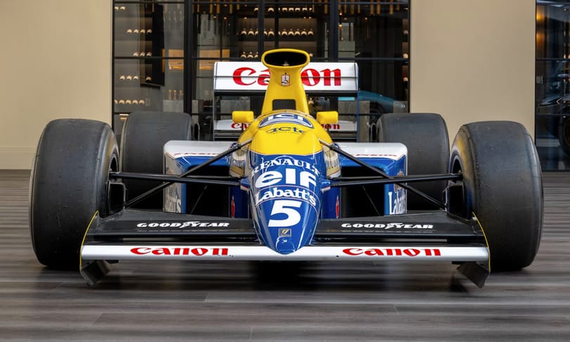 Eladó a 33 éve magyar F1-futamot nyert legendás Williams-versenyautó