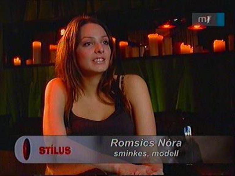Meghalt a magyar modell, Romsics Nóra