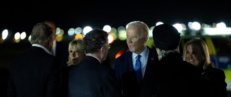 Megérkezett a királynő temetésére Joe Biden is