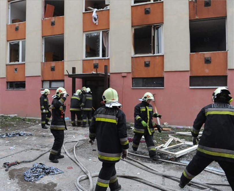 Ellopták a gázfőcsapot, berobbant a panelház