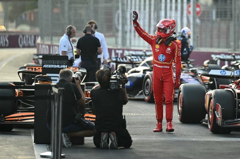 Leclerc sorozatban negyedszer indul az élről Bakuban