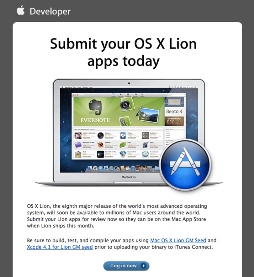 A napokban várható az OS X Lion