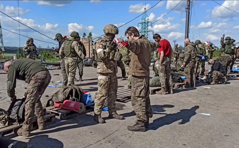 Kivégezhetik az Azovsztal fogságba esett ukrán védőit