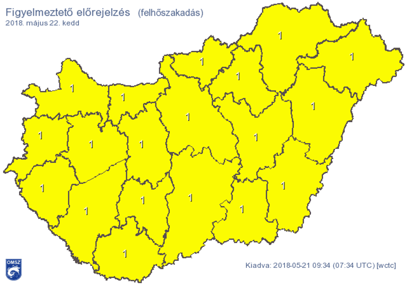 Rémes keddünk lehet: riasztást adtak ki az egész országra