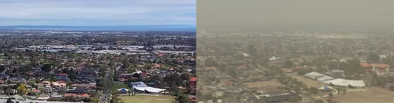 Megrázó videón Melbourne, hogy nézett ki a tűzvész előtt és most