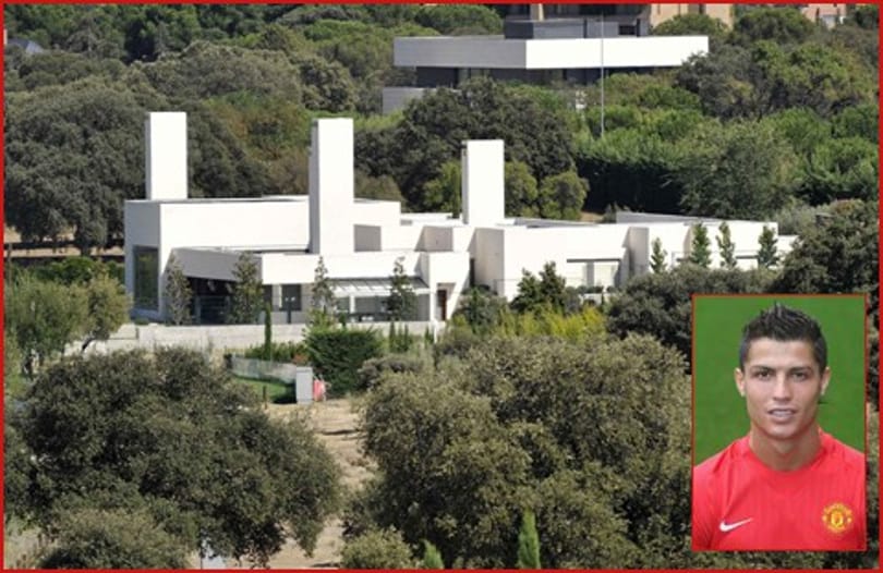 Elegáns madridi luxusvilla - itt lakik Ronaldo