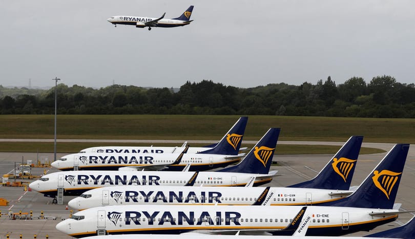Tömegverekedés volt a Ryanair egyik járatán