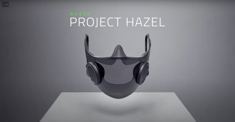 Világító okosmaszkot készített a Razer, de még várni kell rá