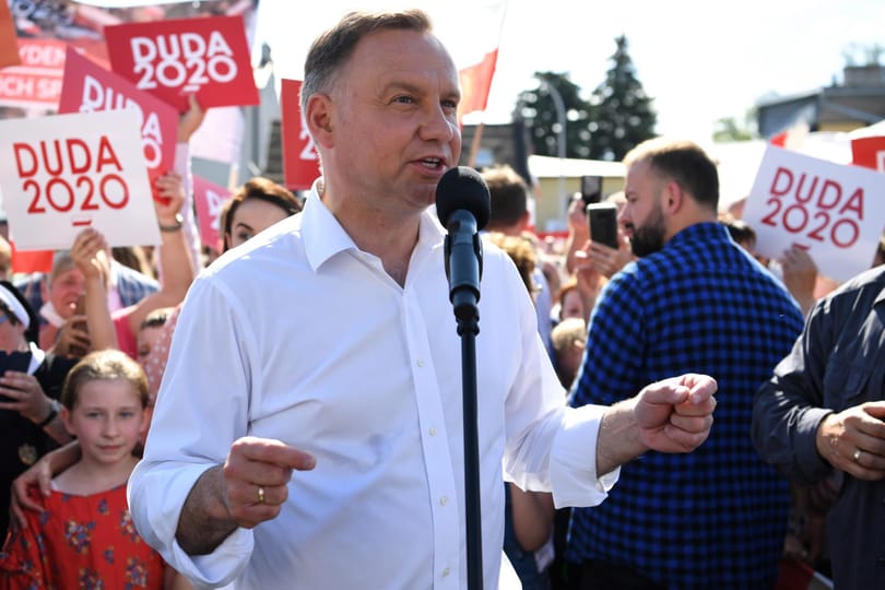 Koronavírusos a lengyel elnök