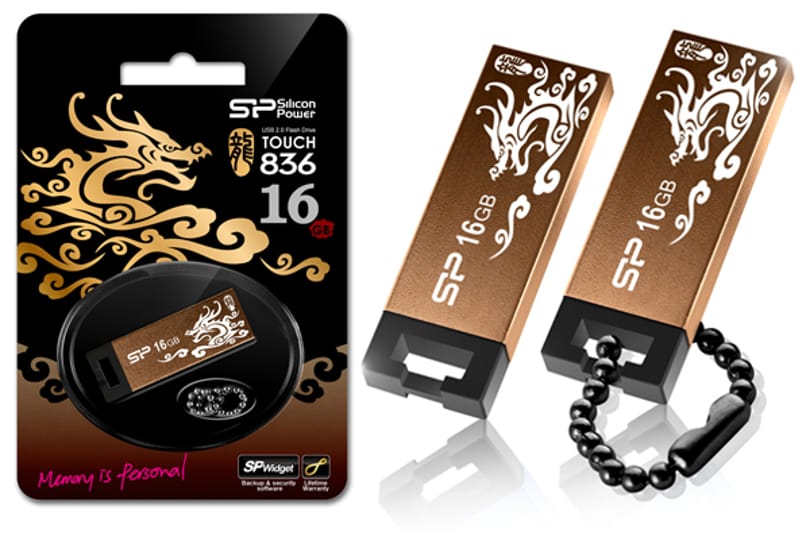 Silicon Touch 836: legyen a sárkány évéhez passzoló USB pendrájvunk!