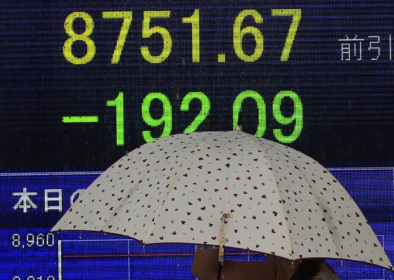 Gyengültek az indexek az ázsiai tőzsdéken