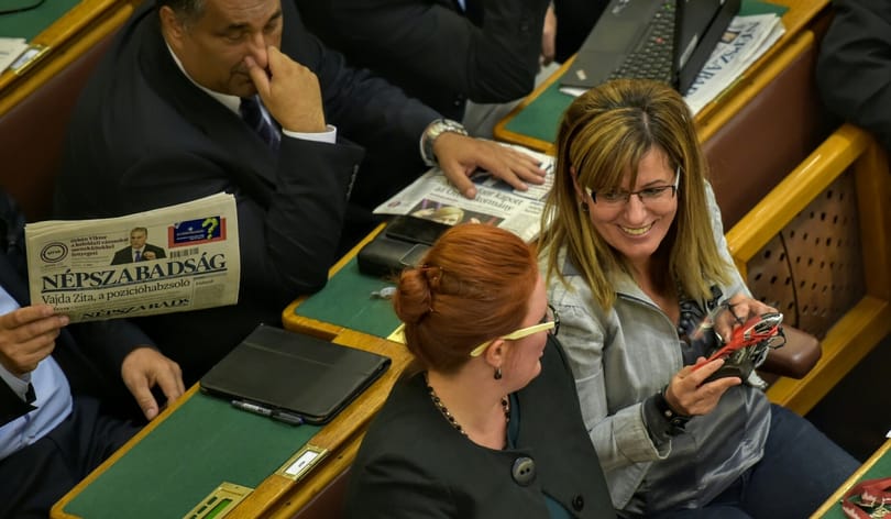 Bangóné: A parlamentben is előfordul zaklatás