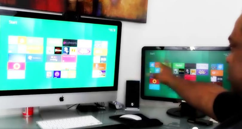 Windows 8 bemutató Macintoshon [videó]