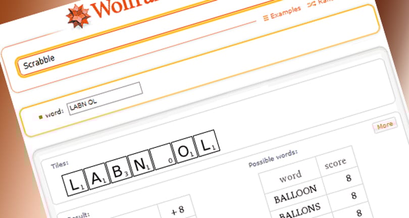 A szókirakós játékban is segít a Wolfram